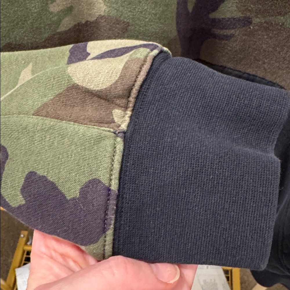 Nike Air Jordan Camo Hoodie | xl | Fleece | CU2060 | Jumpman Classics - Picture 5 of 7